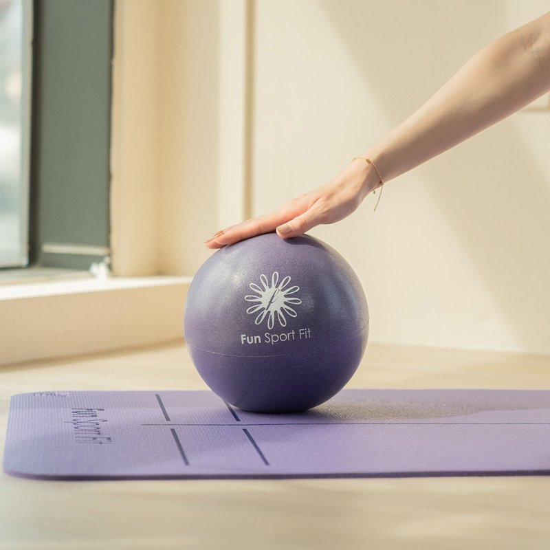 Fun Sport yoga Mini Lisa Yoga 25cm (Straw-2 pcs) Bone Disc / chi ball