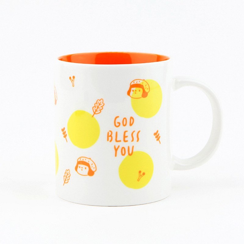 啰 Jenny Mug 03.Yellow Dots