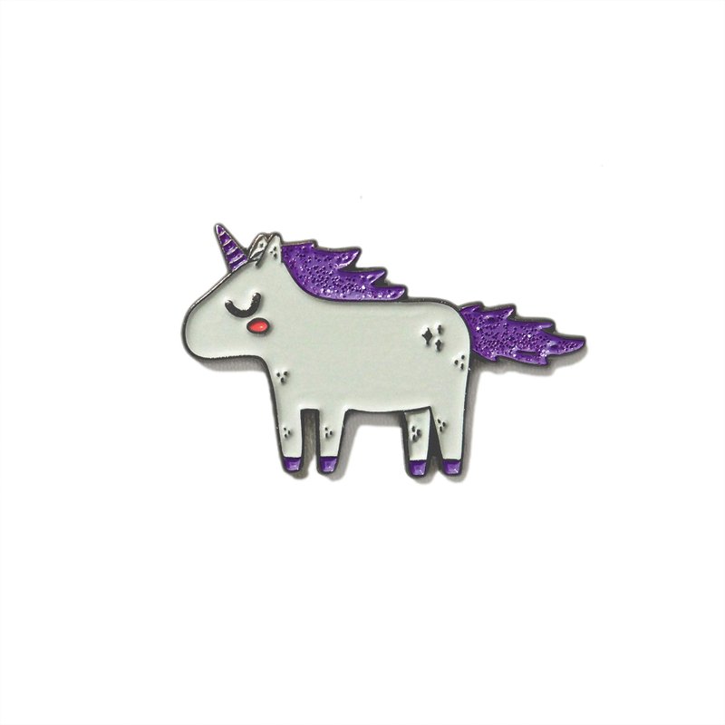 Unicorn Purple Pin