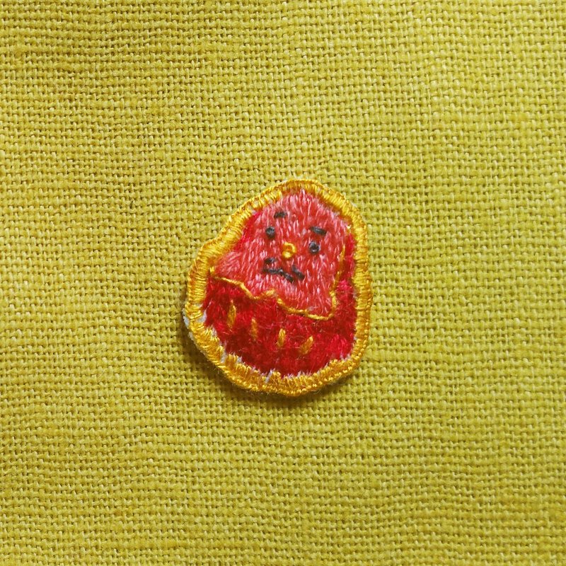 Embroidery / Pin / Octopus Dharma
