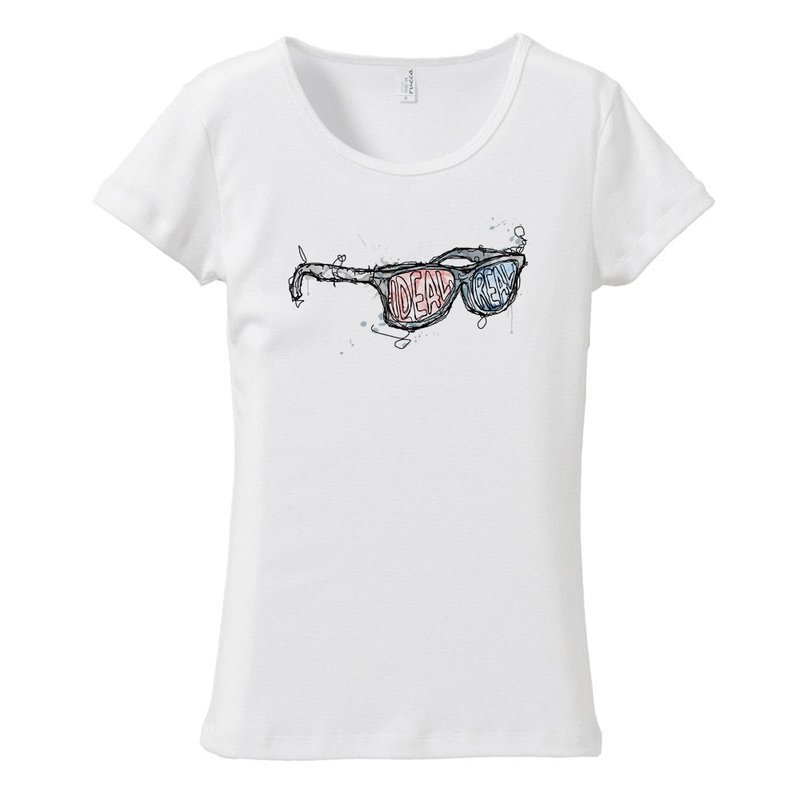 レディースTシャツ Reality and ideals