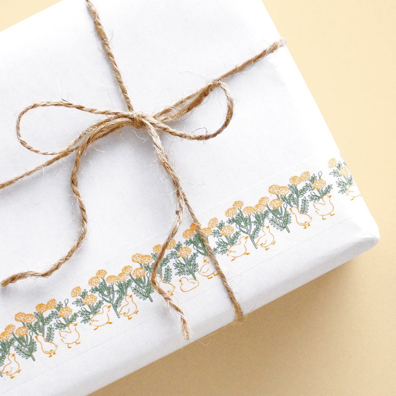 MATOKA PETIT ET GRAND マスキングテープ Duck - 紙膠帶/和紙/PET - 紙