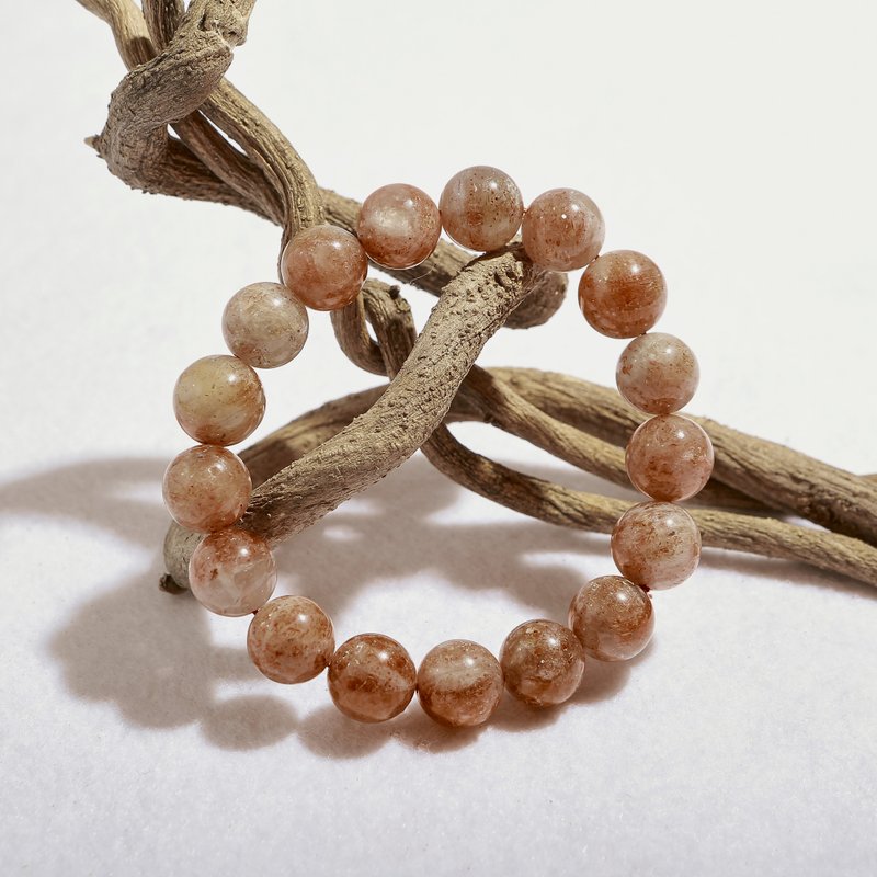 042010極高品質/金太陽/天然/水晶/手串/手鏈/能量石/原生態/ - 手鍊/手環 - 水晶 紅色