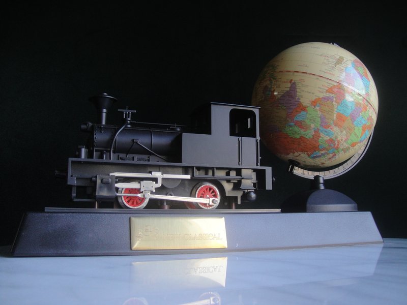 【老時光 OLD-TIME】早期二手地球儀蒸氣火車擺飾品 - 擺飾/家飾品 - 其他材質 多色