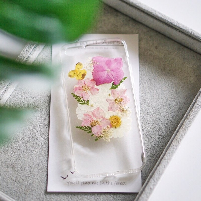 | 掌心の落櫻 | 植物標本手機殼