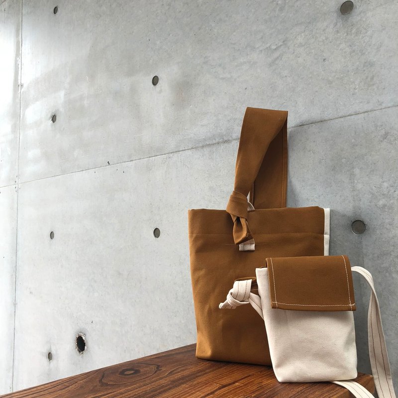Japanese canvas bag combination