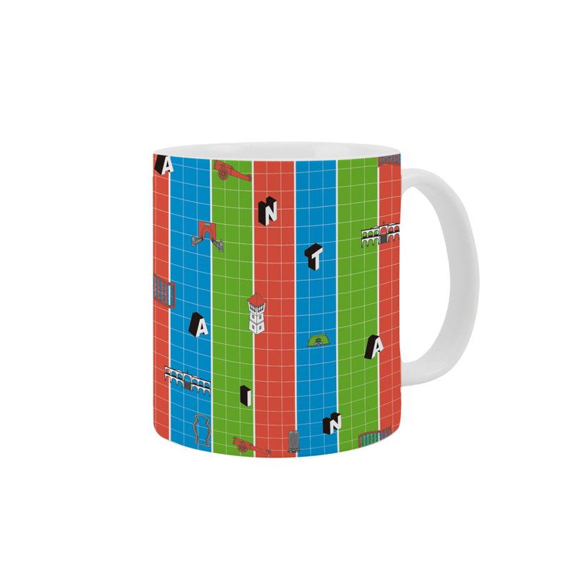 Eggplant bag mug