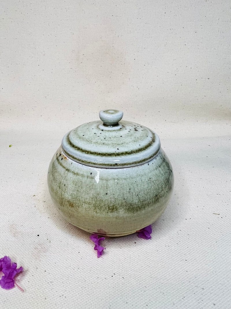 【父親節禮物】柴燒手工小茶倉/柴燒落灰茶倉/柴燒茶倉/葉良 - 茶壺/茶杯/茶具 - 陶