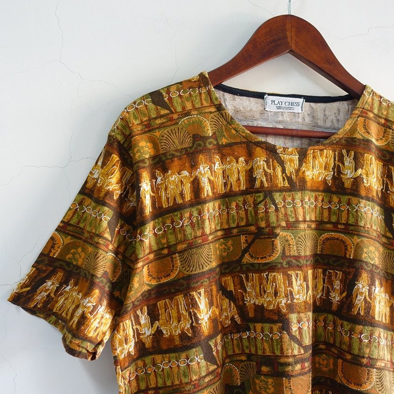 │Slowly│ 故事/古著上衣/日本製 │vintage.復古.文藝 - 女上衣/長袖上衣 - 聚酯纖維 多色