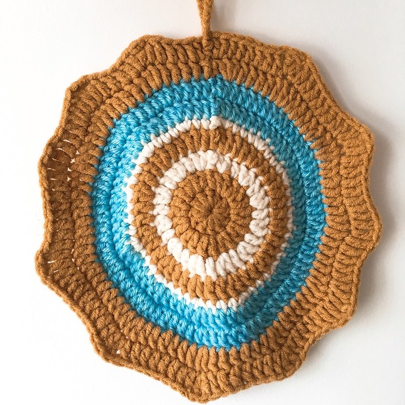 Coaster table mat handmade cotton lace cushion