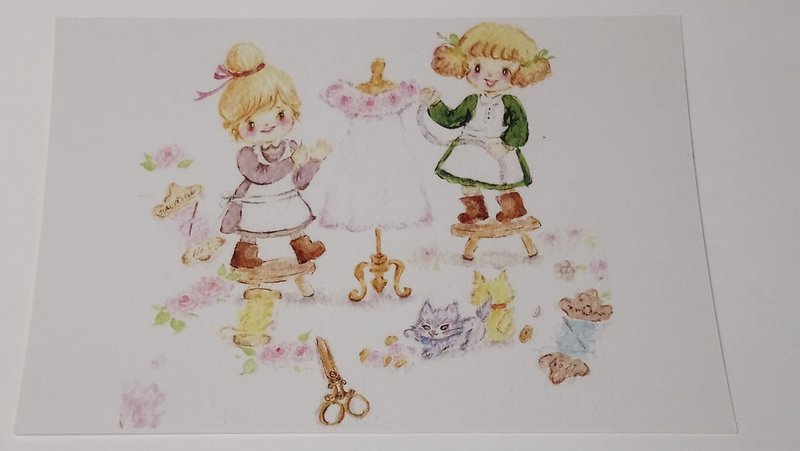 2019/Little tailor(Illustrator postcard)