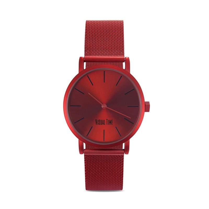 Hong Kong VISUAL TIME red light luxury net red fashion trend quartz waterproof couple neutral men and women watch