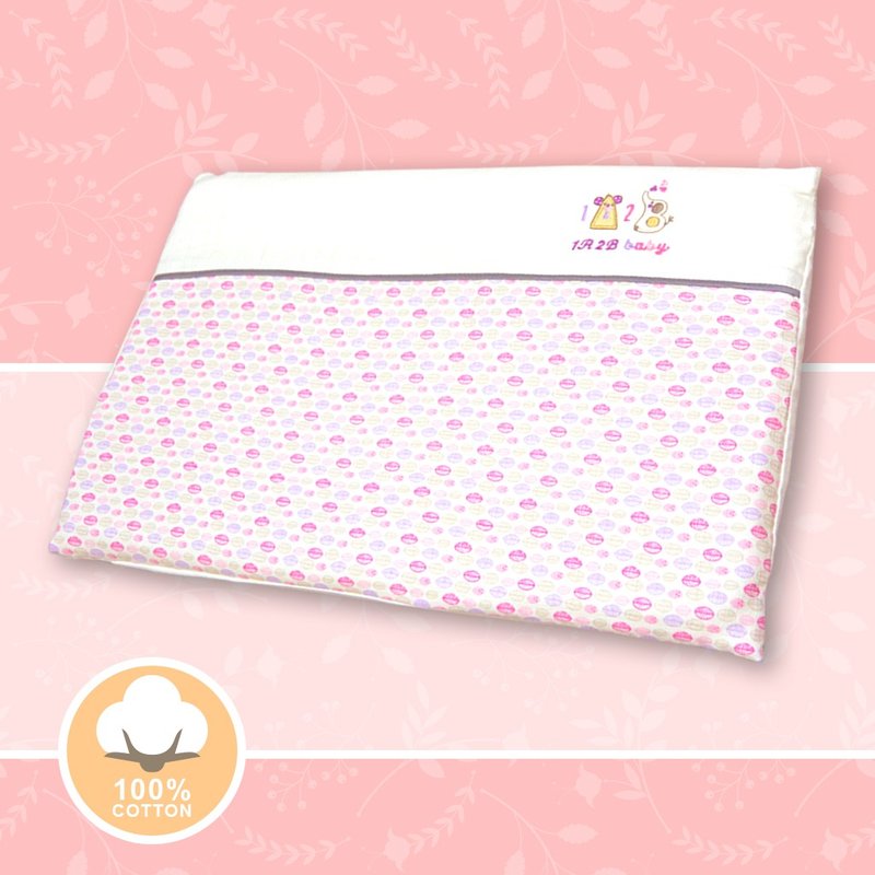 3D breathable plastic pillow - powder leaf