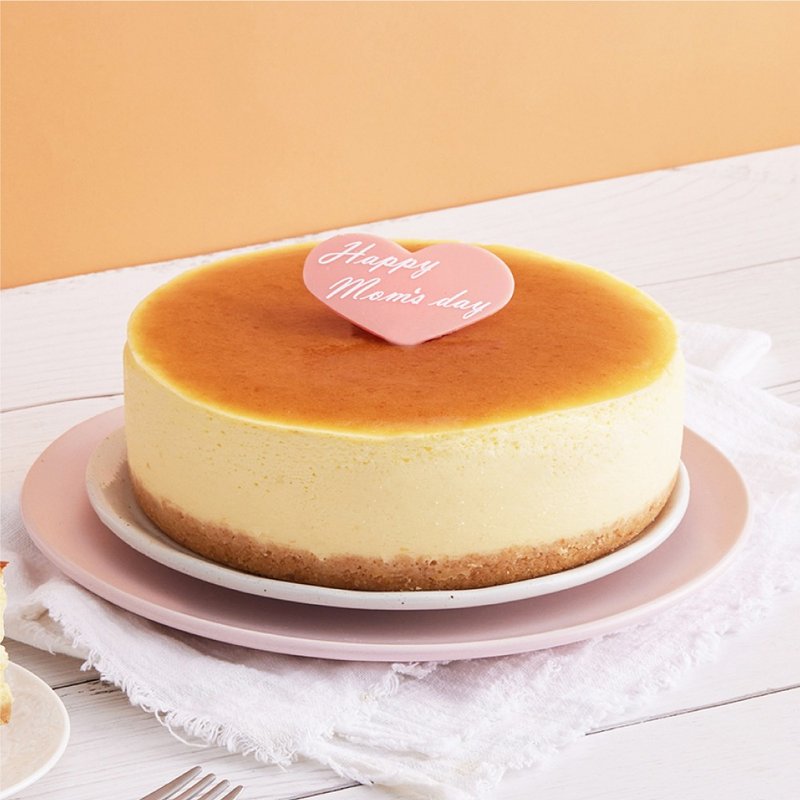 【父親節蛋糕】男神歐爸 酪梨優格6吋 - 蛋糕/甜點 - 其他材質 橘色