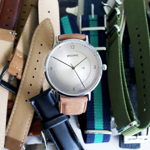 【PICONO】VINYL collection leather strap wrist watch / VL-6602