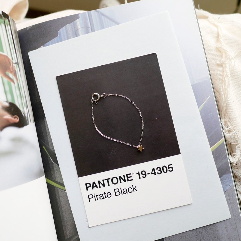 | Just Let The Comets Lead The Way 一  Ver.1 |  不鏽鋼手鍊 - 手鍊/手環 - 珍珠 銀色