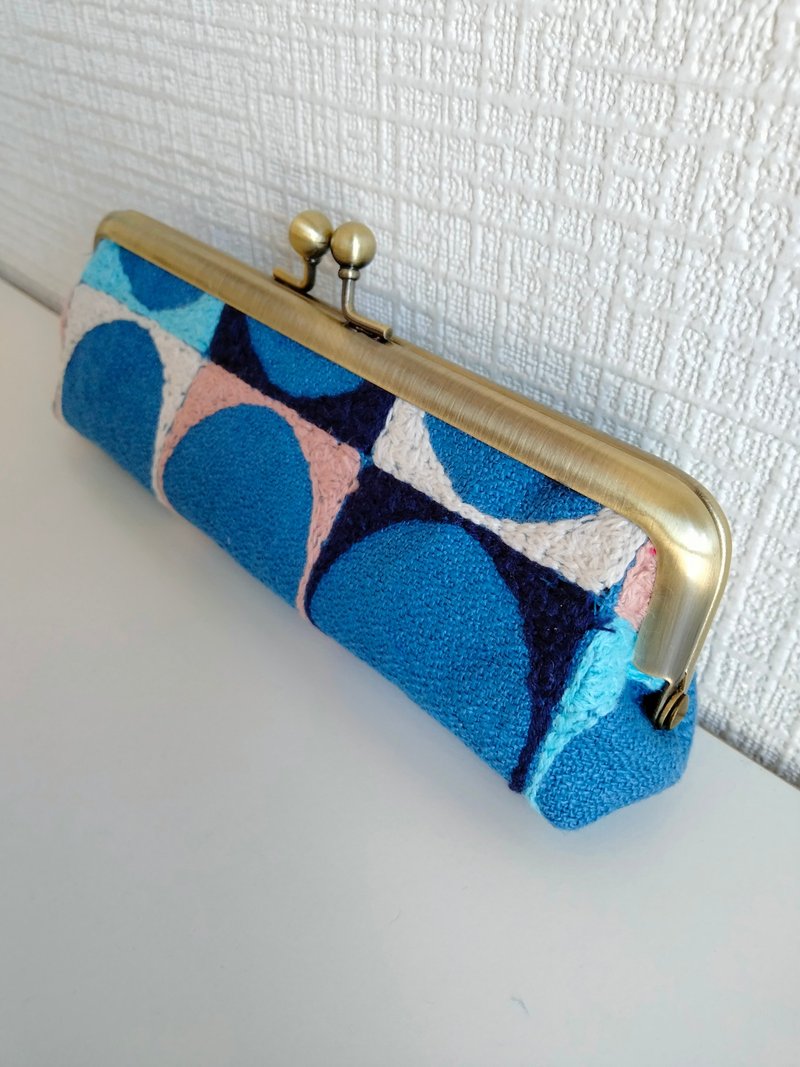 ミナ・ペルホネン pallo ペンケース - 鉛筆盒/筆袋 - 棉.麻 藍色