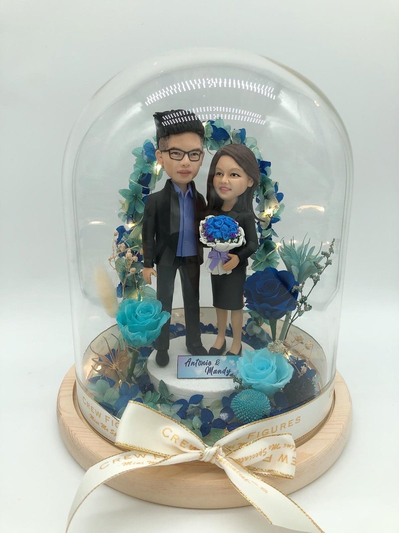 只限香港客戶 花花世界情侶花樽 場景 結婚紀念禮物、求婚禮物 - 陶藝/玻璃 - 陶 多色