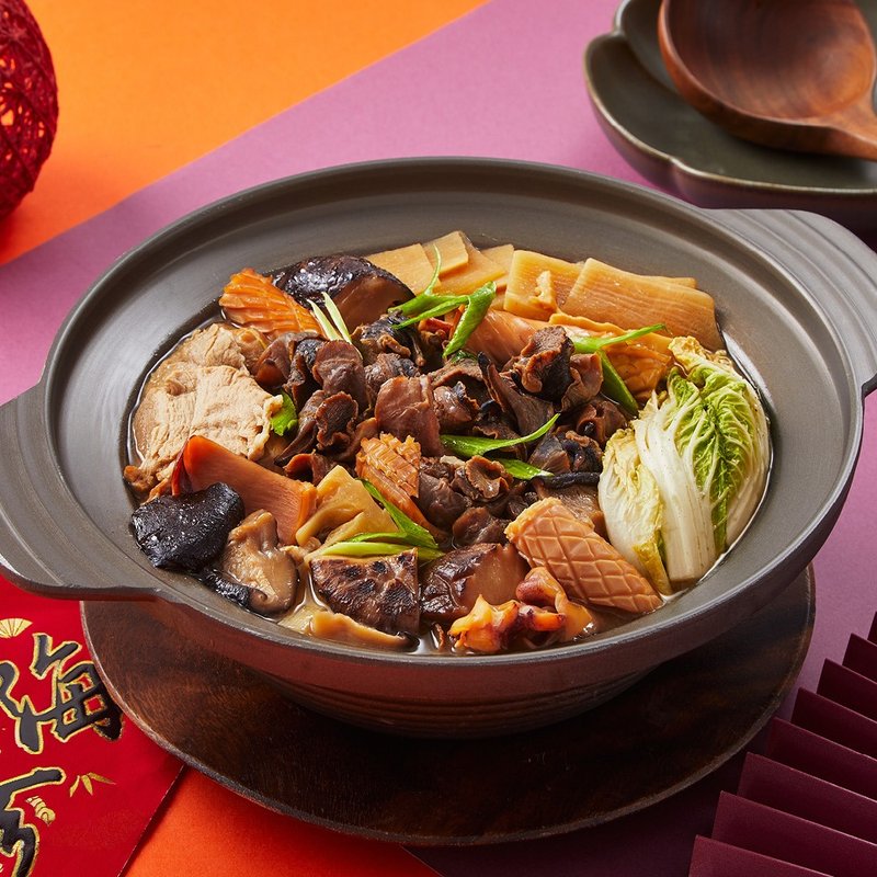 (預購)【錦霞樓】魷魚螺肉蒜-1000g(固形物350g) - 其他 - 其他材質 紅色