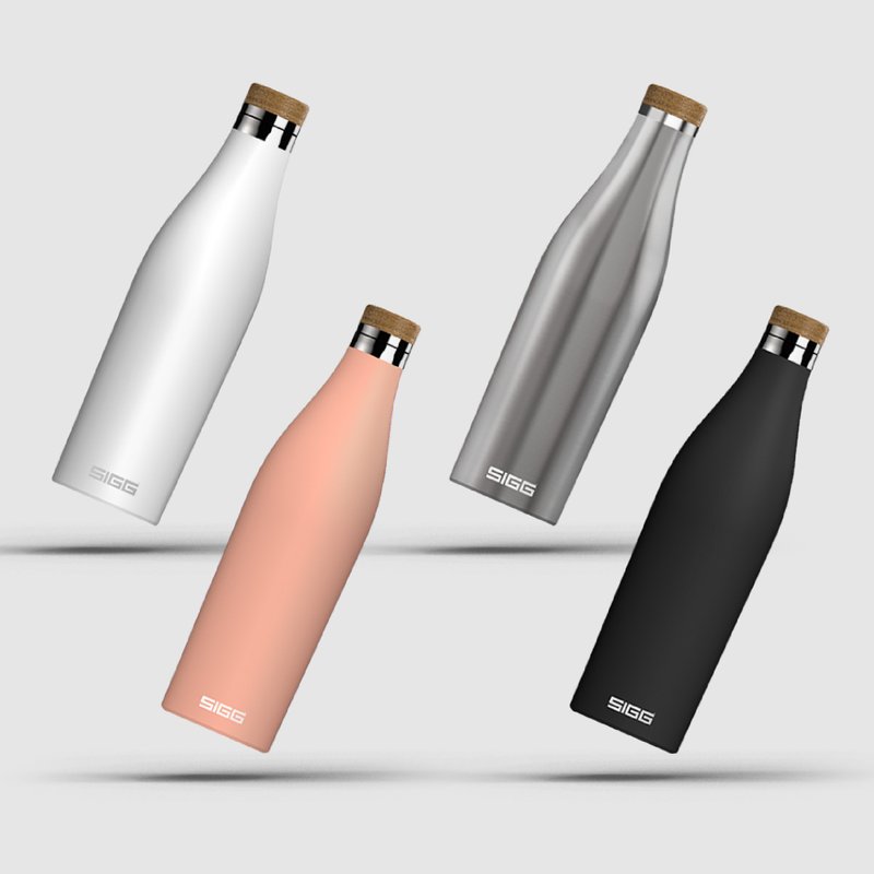 超值組合 - 瑞士百年 SIGG 纖體竹蓋保溫瓶 500 ml (買一送一) - 保溫瓶/保溫杯 - 不鏽鋼 多色