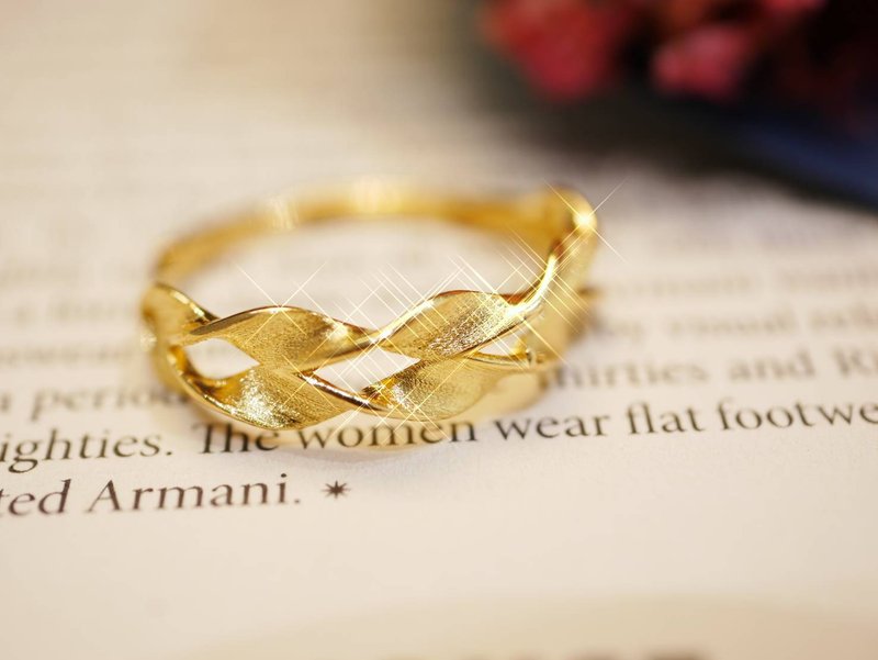 黃金戒指-活口造型戒-黃金9999活口戒 - 戒指 - 24k 金 金色