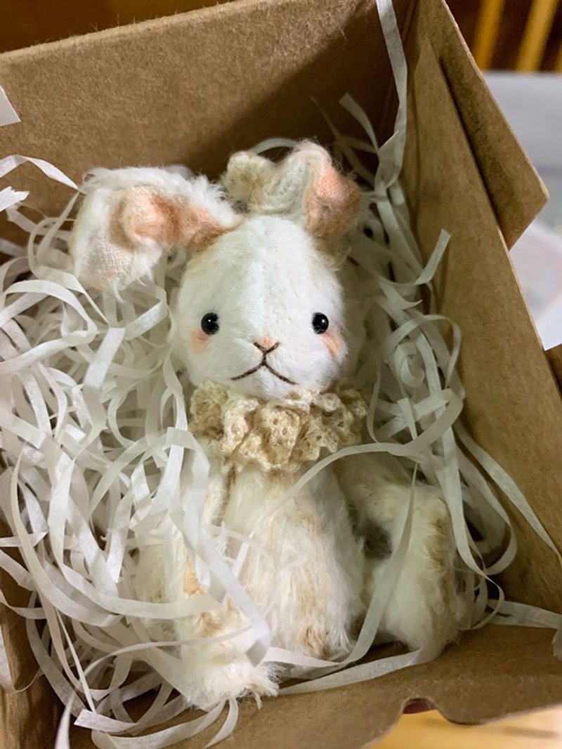 Handmade 藝術家泰迪熊 迷你熊 兔子 毛海 Teddy Bear - 公仔/玩偶 - 其他人造纖維