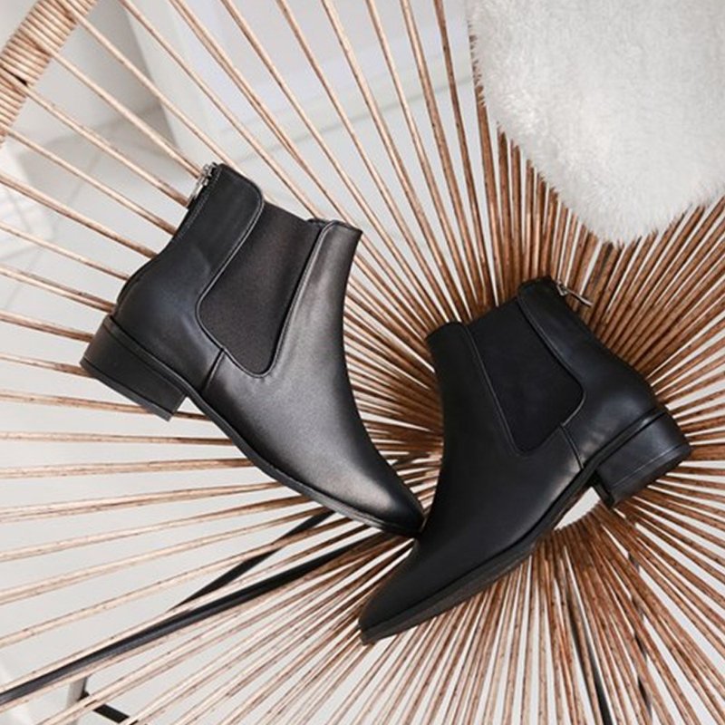 PRE-ORDER 韓國人手製 MACMOC Kalli (Black) 短靴