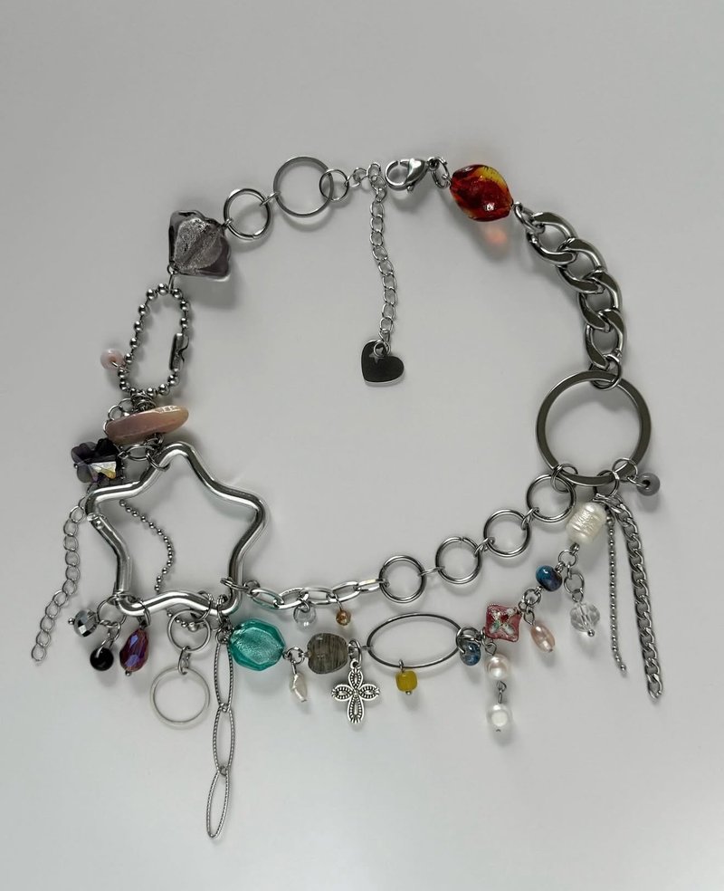 Super RANDOM Necklace - 項鍊 - 其他材質 多色