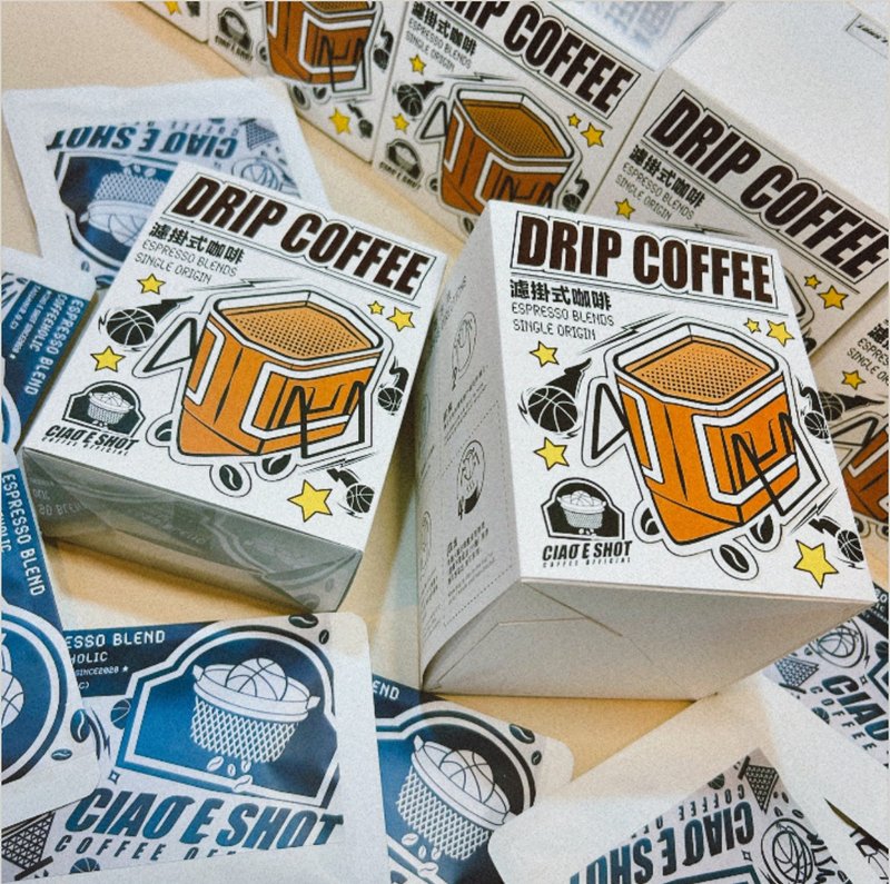 【敲一下耳掛式咖啡】控球後衛PG/中培 - 咖啡/咖啡豆 - 其他材質