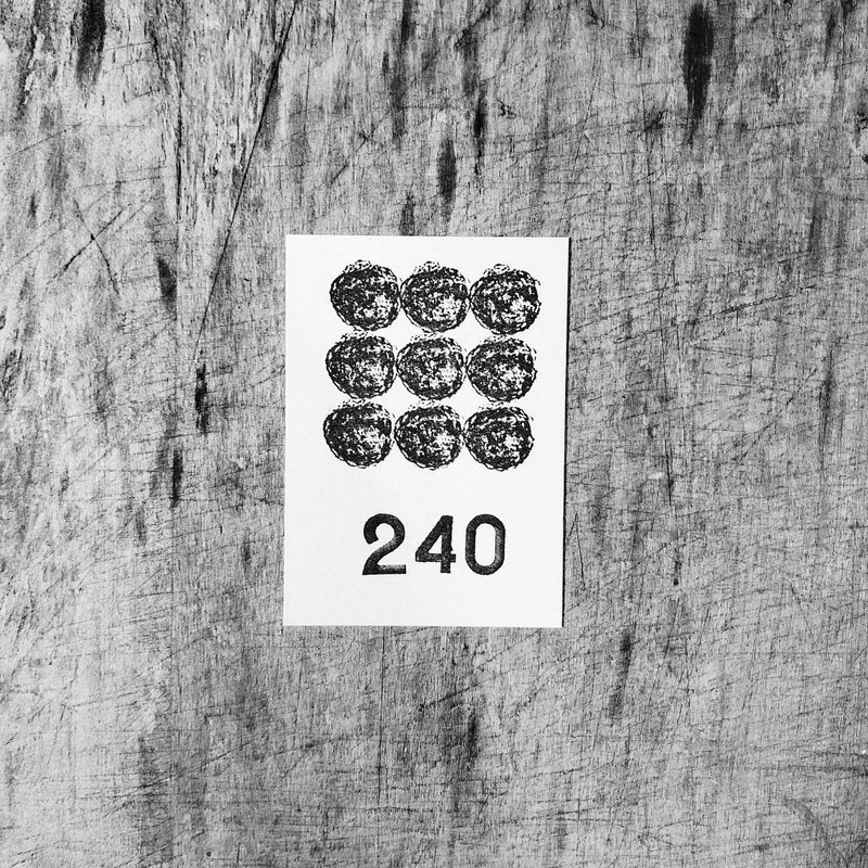 240 (off the shelf)