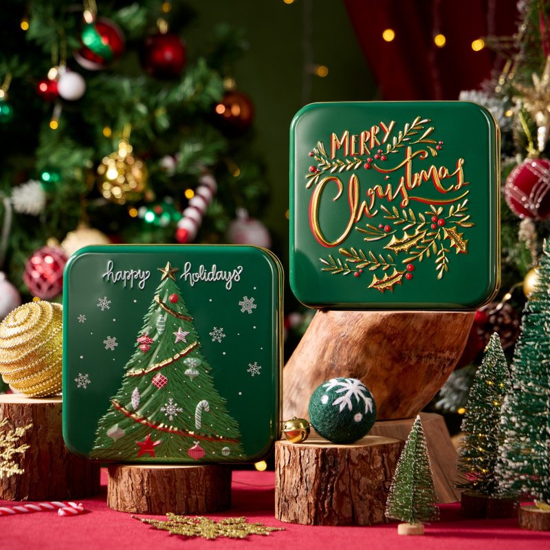 【2025聖誕禮物推薦】Sage Tea 大禮盒 客製化 企業禮品 商務禮品 - 手工餅乾 - 其他材質