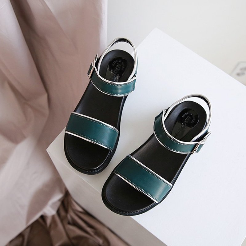 PRE-ORDER – MACMOC Pie (GREEN) Sandals