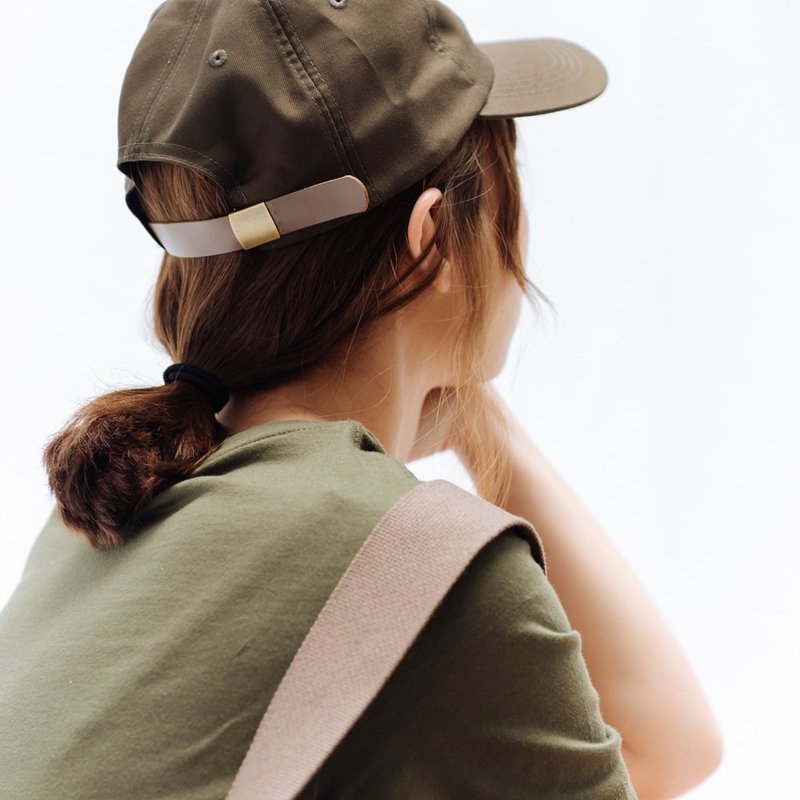 Hao Olive Green Ball Cap olive green cap