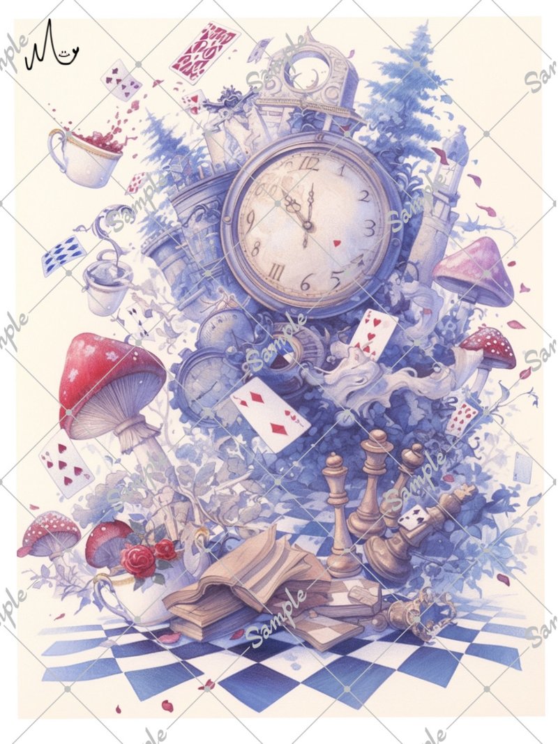 オリジナル装飾ステッカー - 貼紙 - 紙