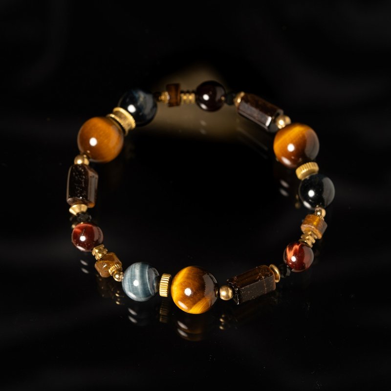 前行者 l 虎眼石彩曜石手鍊 C1716 - 手鍊/手環 - 寶石