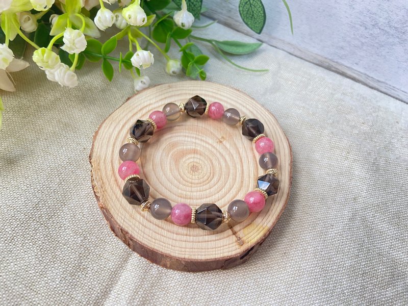 櫻花雨/冰曜石/煙紫瑪瑙 - 手鍊/手環 - 半寶石 多色