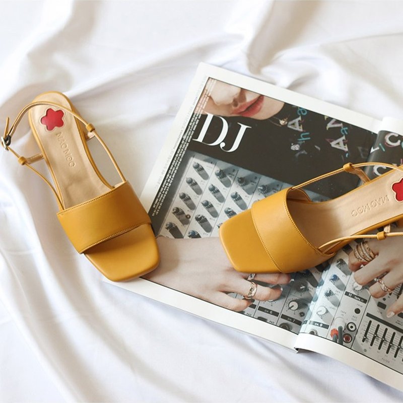 PRE-ORDER – MACMOC Quinzy (YELLOW) Sandals