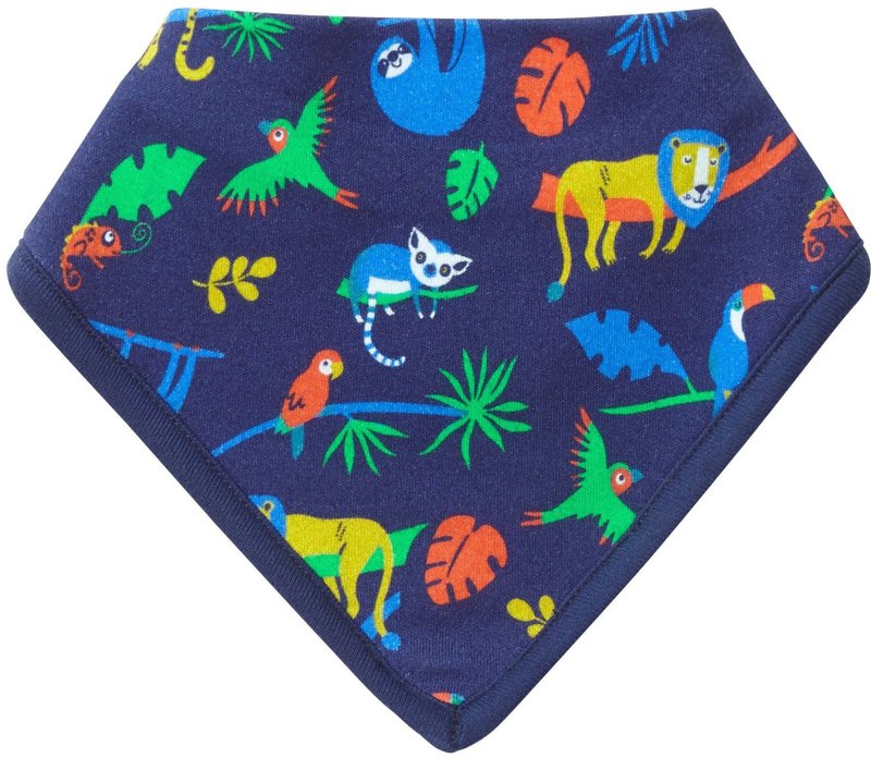 100% organic cotton jungle series baby saliva towels launched simultaneously with the UK
