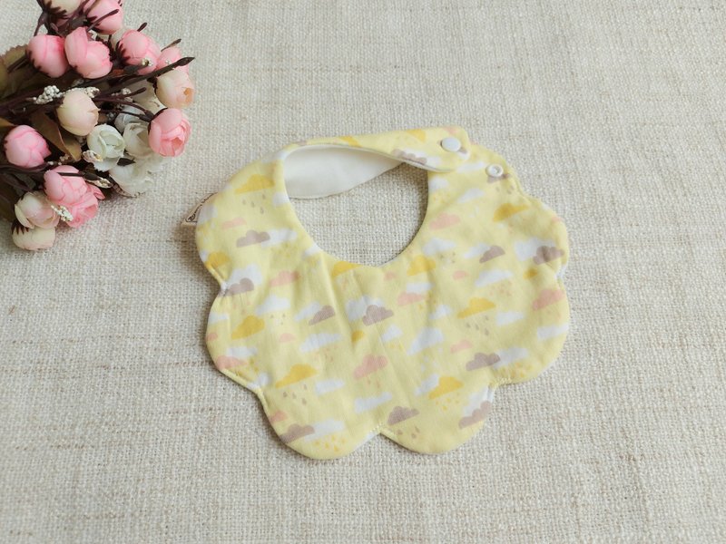 Cloud six-layer yarn bibs saliva towel - cloud children blossoming