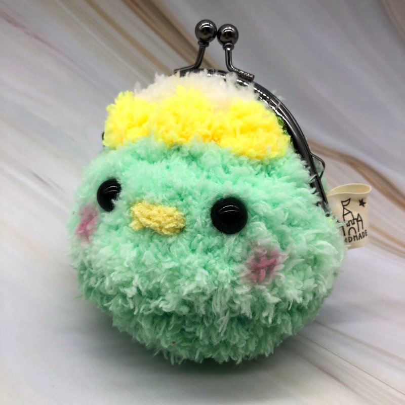 Knitting animal purse mouth gold package - Kappa