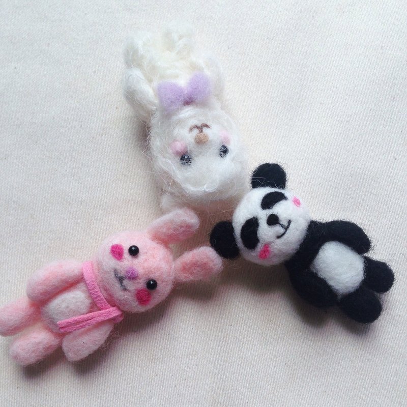 Cute little animal ornaments