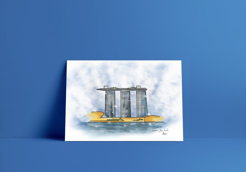 Building Postcard-A14