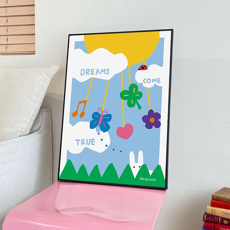 Art print/ dreamcatcher / Illustration poster A3,A2 - 海報/掛畫/掛布 - 紙