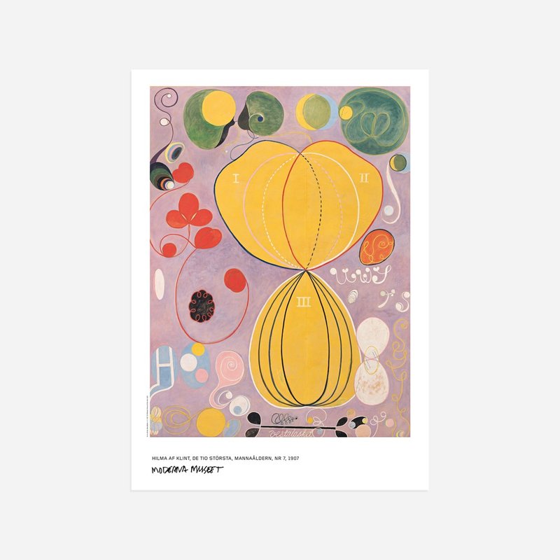 【藝術掛畫】Hilma af Klint | The Ten Largest, Maturity, no 7 - 海報/掛畫/掛布 - 紙
