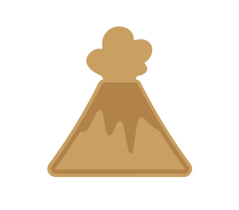 Volcanic building blocks