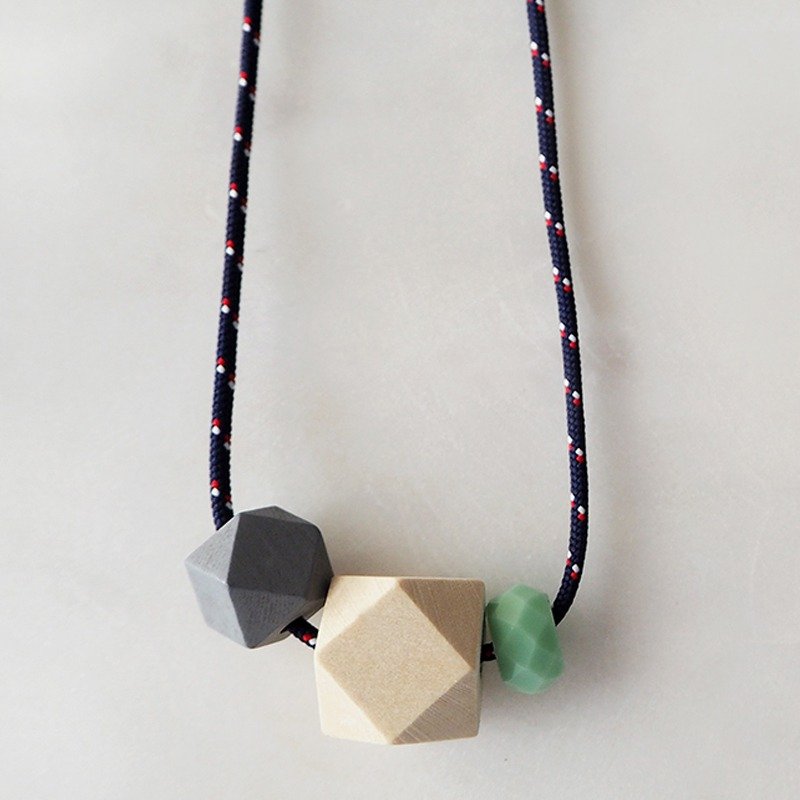 The Geometric Series Necklace – Sage by unit515
