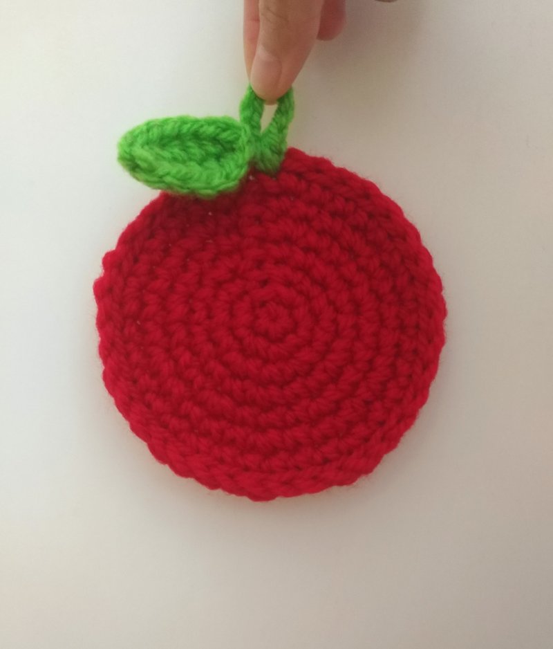 Apple environmentally friendly dish cloth