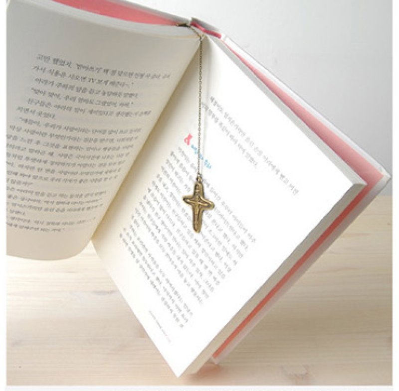 Jesus Cross Holy Charm Bookmark