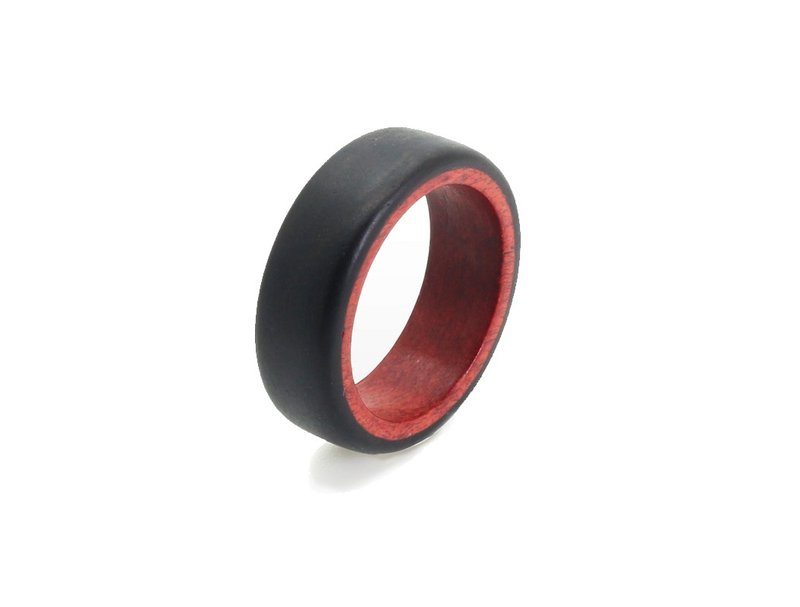 Layers Black with Pink rings