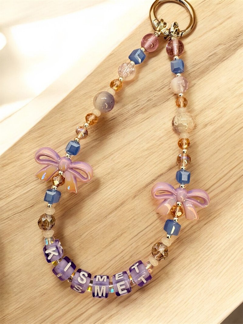 Rom828串珠手機鍊- Kismet命中注定 - 手機掛繩/背帶 - 其他材質